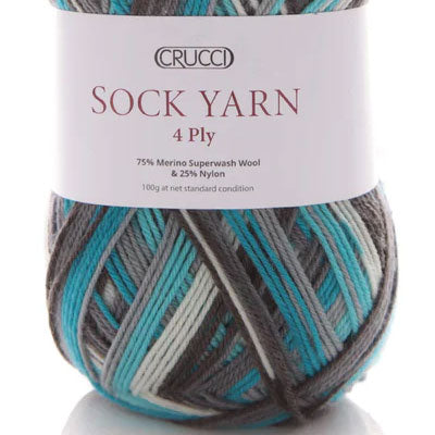 Crucci Sock Yarn 4ply