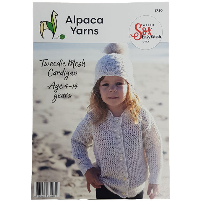 1319 Tweedie Mesh Cardigan