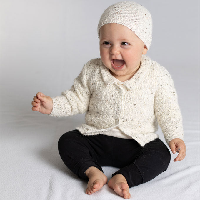 1321 Tweedie Sox Baby Jacket and Beanie