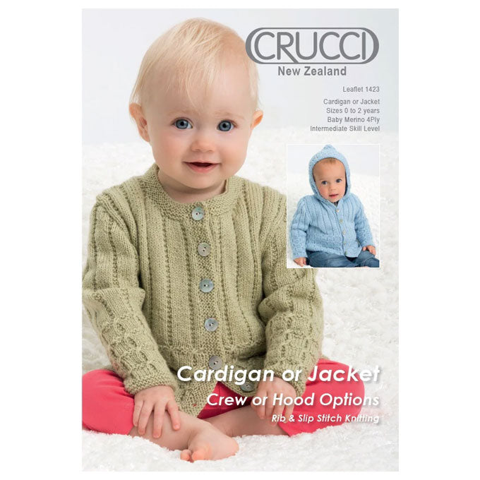 1423 Baby Cardigan or Jacket