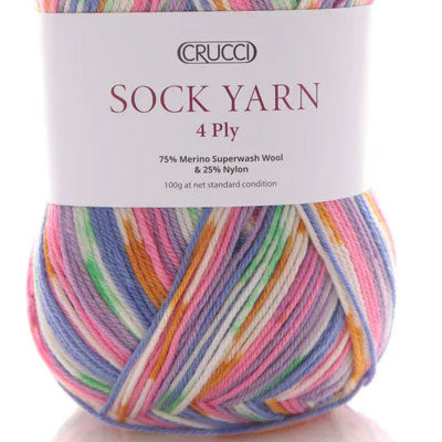 Crucci Sock Yarn 4ply