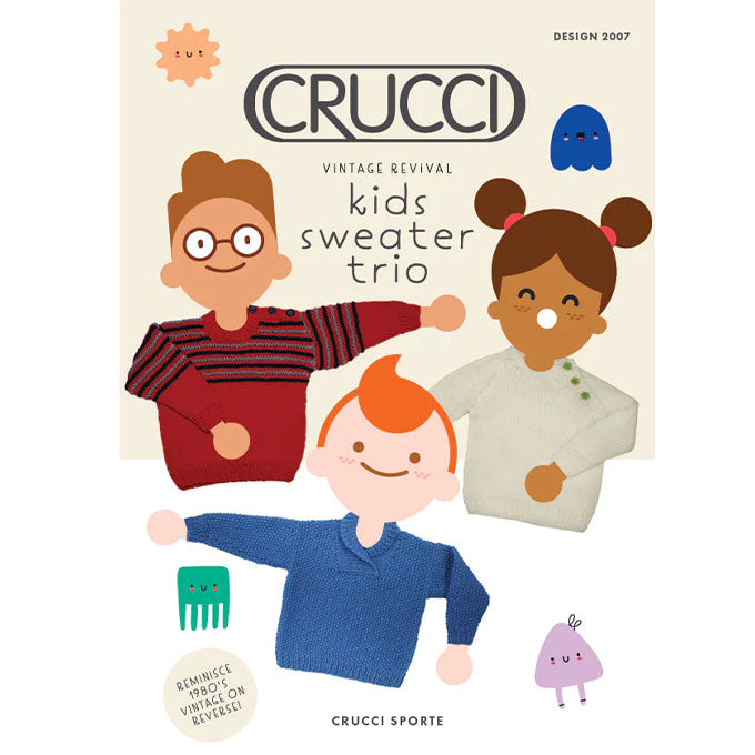 2007 Vintage Revival Kids Sweater Trio