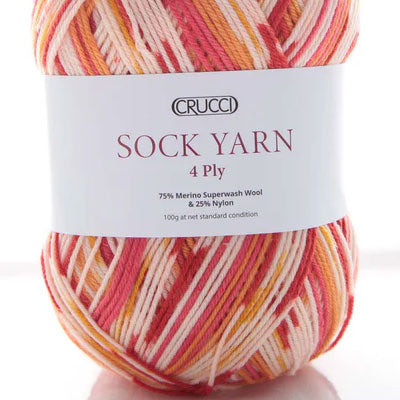 Crucci Sock Yarn 4ply