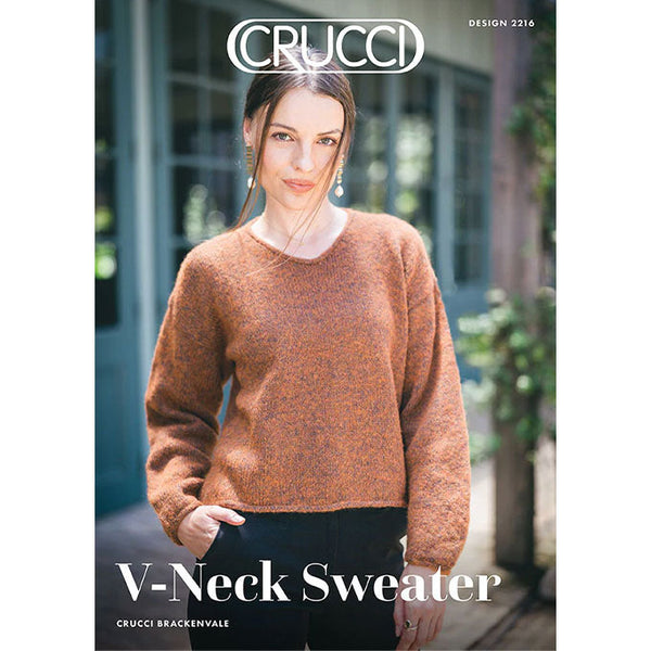 2216 V Neck Sweater