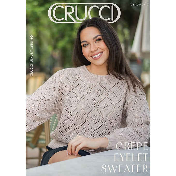 2410 Eyelet Sweater