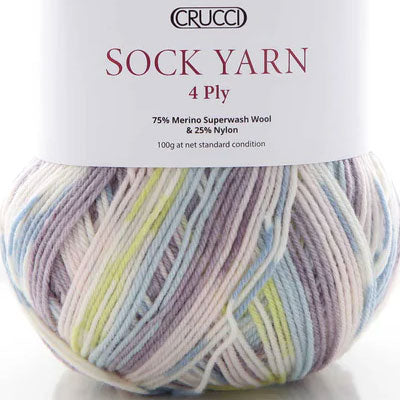 Crucci Sock Yarn 4ply