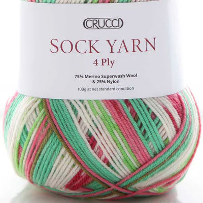 Crucci Sock Yarn 4ply