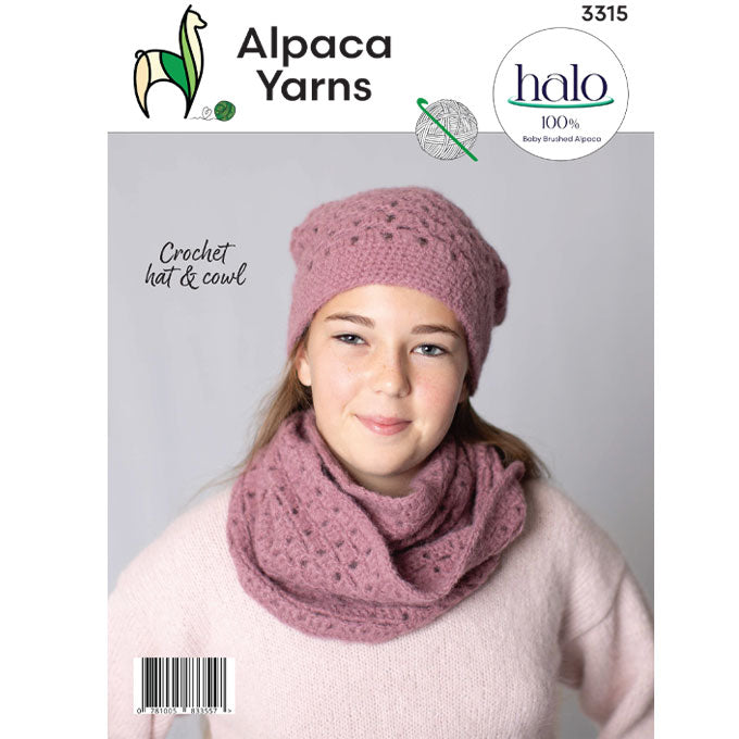 3315 Crochet Hat & Cowl Digital Download