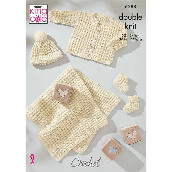 6588 Baby Waffle Stitch Set