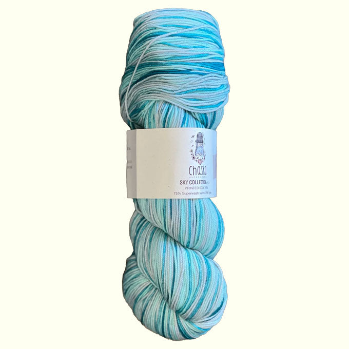 Chaska Sky Collection 4ply Printed Sock Yarn