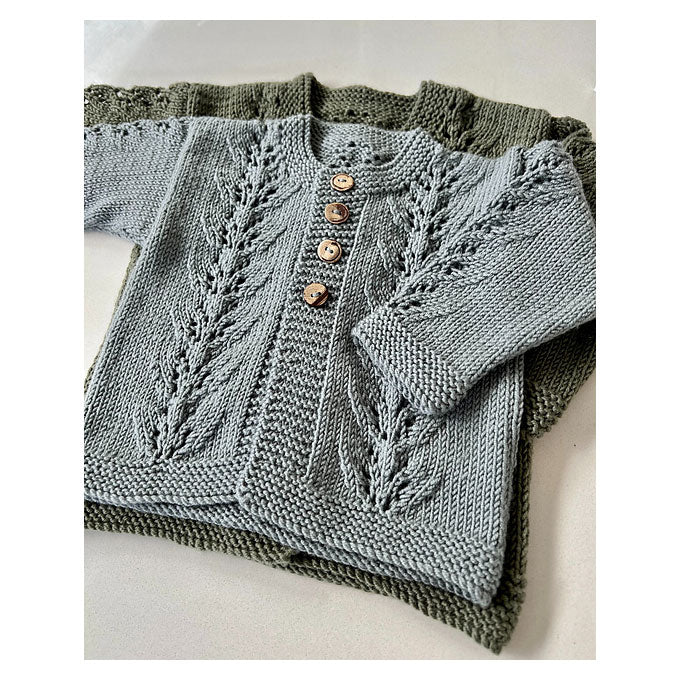 Abby Cardigan & Hat 8ply