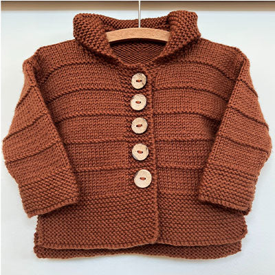 Ashley Cardigan & Hoodie 8ply