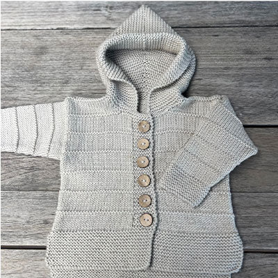 Ashley Cardigan & Hoodie 8ply