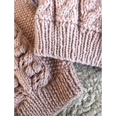 BC117 Dahlia Cardi and Hat 8ply