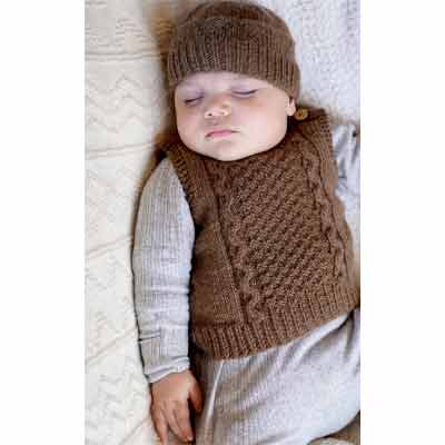 BC143 Noa Vest and Hat 8ply