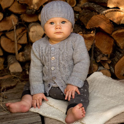 BC55 Jasper Cardi and Beanie