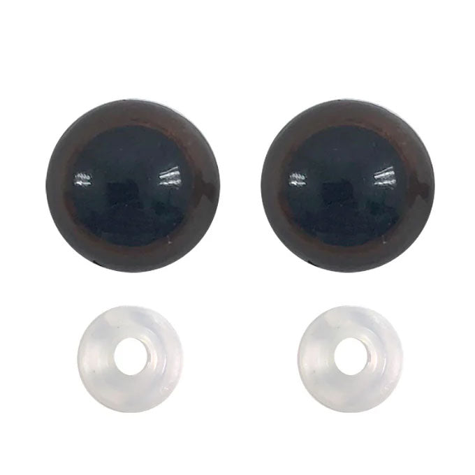 Circulo Brown Safety Eyes (10 Pairs) - 8.00mm