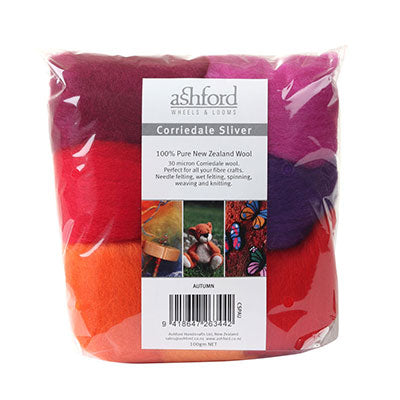 Ashford Corriedale Colour Theme Packs