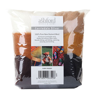 Ashford Corriedale Colour Theme Packs
