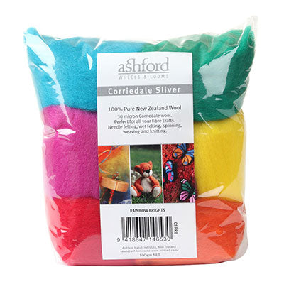 Ashford Corriedale Colour Theme Packs