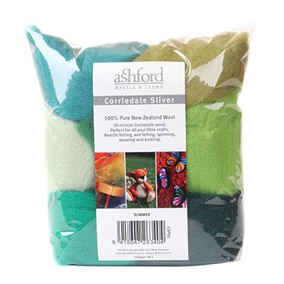 Ashford Corriedale Colour Theme Packs