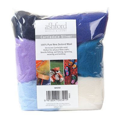 Ashford Corriedale Colour Theme Packs