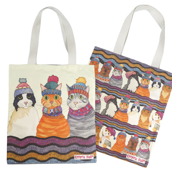 Cats in Hats Tote Bag