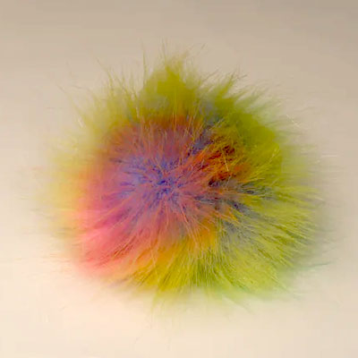 Faux Fur Pom Pom 10cm