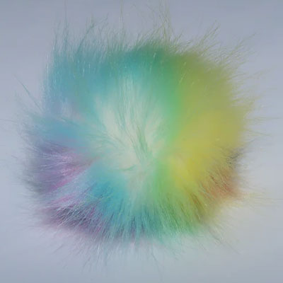 Faux Fur Pom Pom 10cm