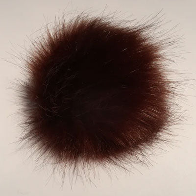 Faux Fur Pom Pom 12cm