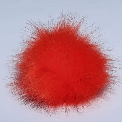 Faux Fur Pom Pom 12cm