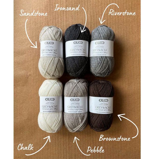 Crucci Greywacke Naturals 4ply