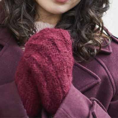 Mode at Rowan Heather Hat & Mittens by Quail Studio