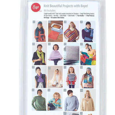 Boye I taught myself to knit - 18 projects