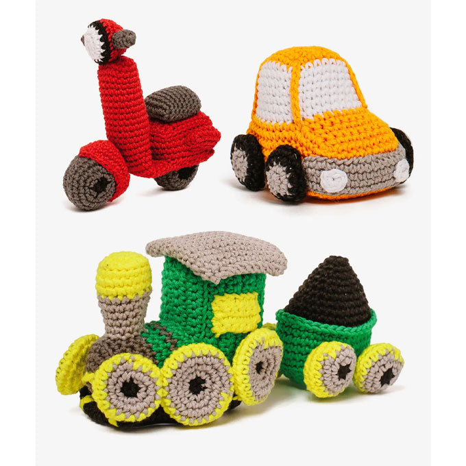 Happy Cotton Book 15 Amigurumi - Transport