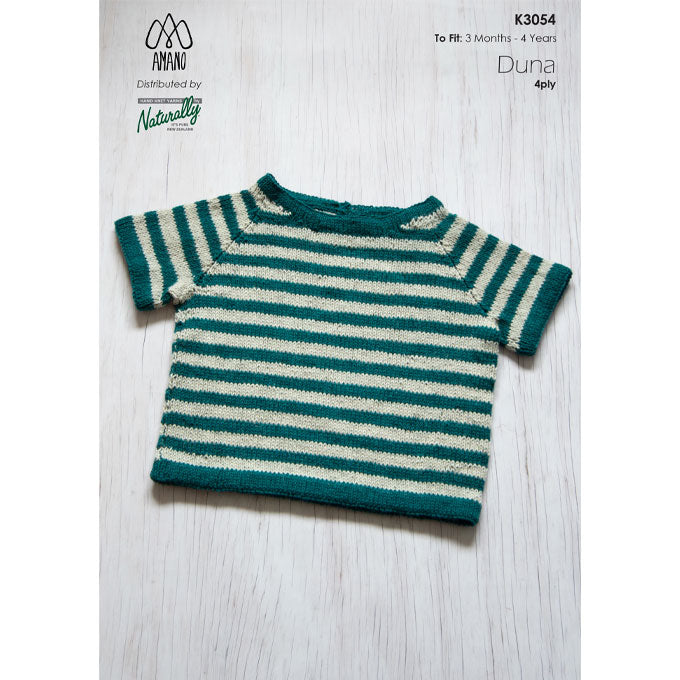 K3054 Sweet Stripey Raglan T-Shirt