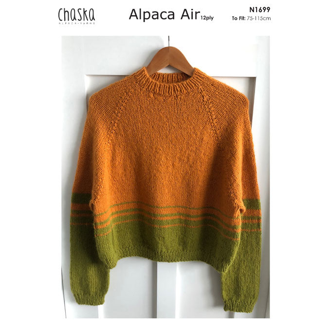 N1699 Top Down Comfy Stripey Jumper