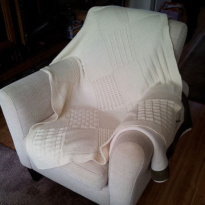 NS52 Mawghan Blanket 4ply & 8ply