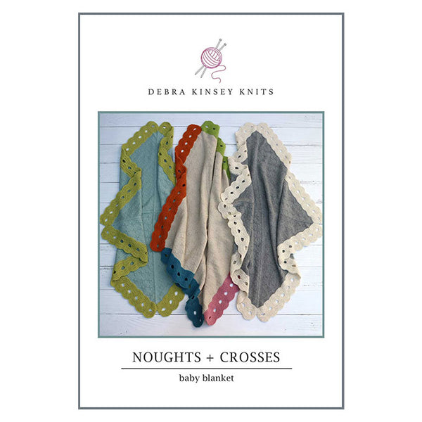 Noughts and Crosses Baby Blanket Digital Download