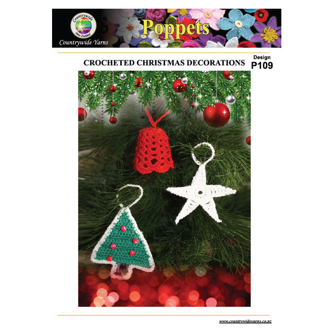 P109 Crocheted Christmas Decorations
