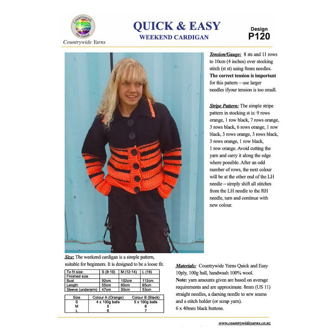 P120 Weekend Cardigan