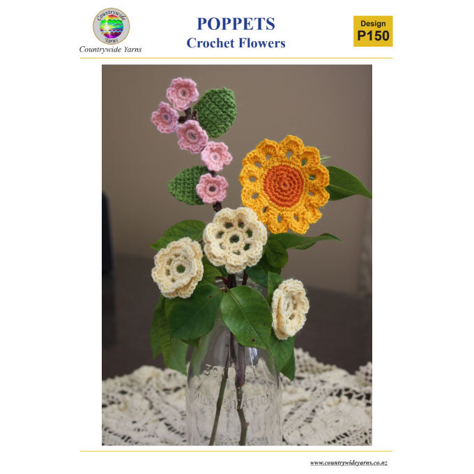 P150 Crocheted Flowers 2