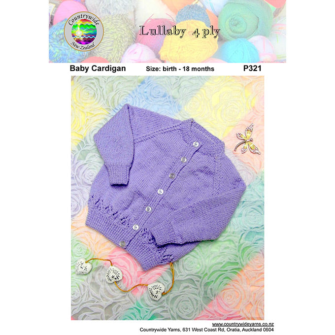 P321 Baby Cardigan