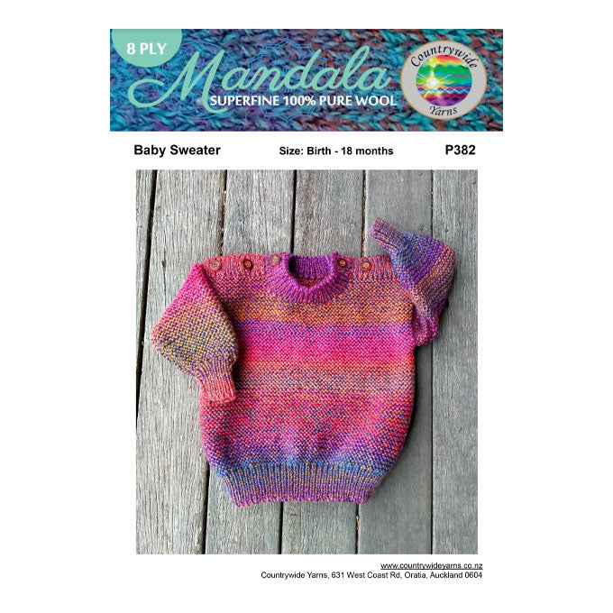 P382 Baby Sweater
