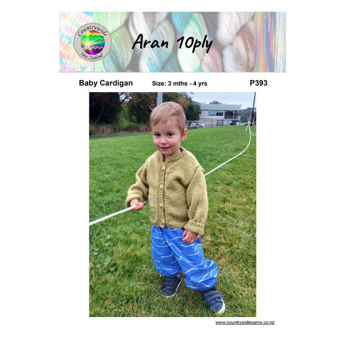 P393 Baby Cardigan