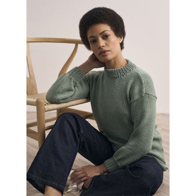 Mode at Rowan Pedham - Sweater by Quail Studio