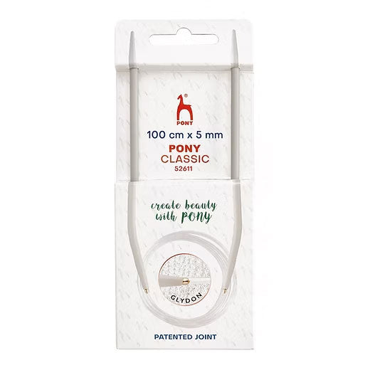 Pony Classic Circular Knitting Needles (100cm)