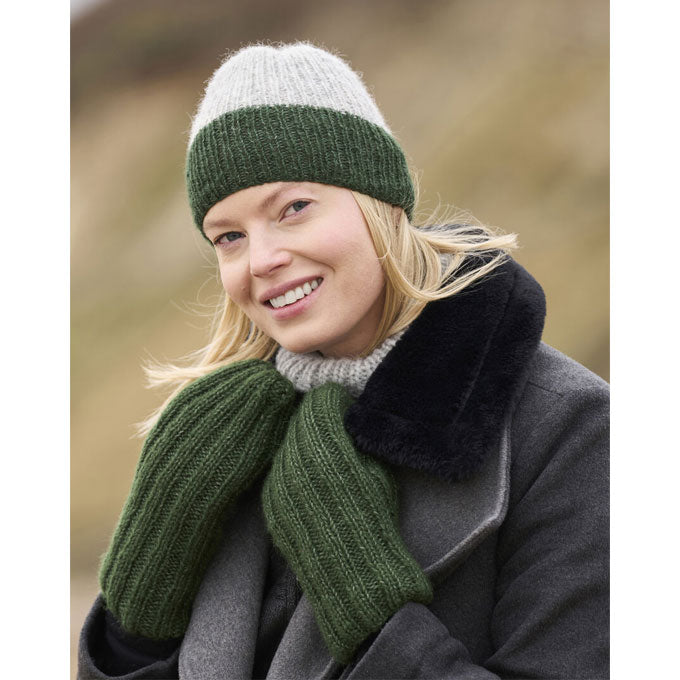 Mode at Rowan Shell & Heydon (Mittens and Hat)