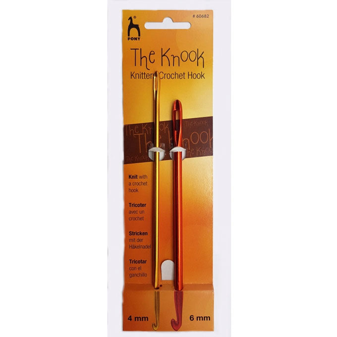 Pony The Knook - Knitters Crochet Hook 4mm & 6mm