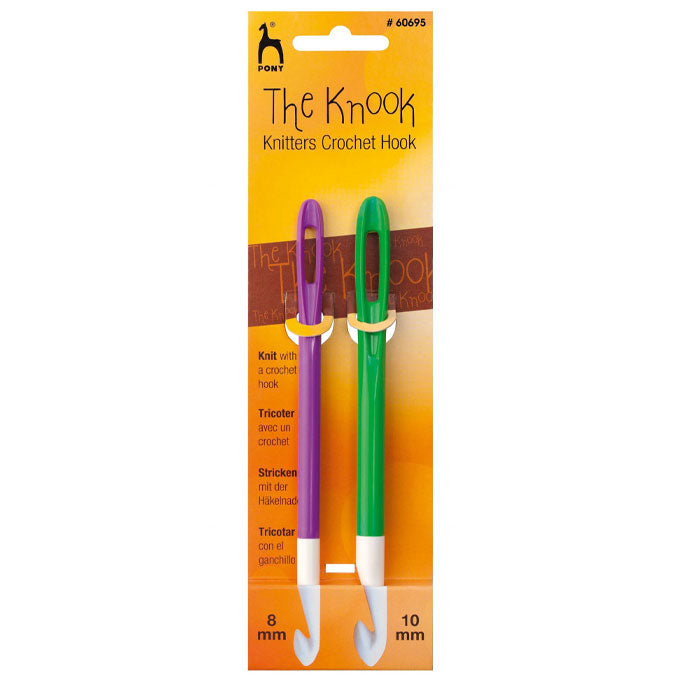 Pony The Knook - Knitters Crochet Hook 8mm & 10mm